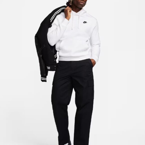 Nike Club Men's Cargo Pants Black 32 waist x 34 length - Picture 2 of 6